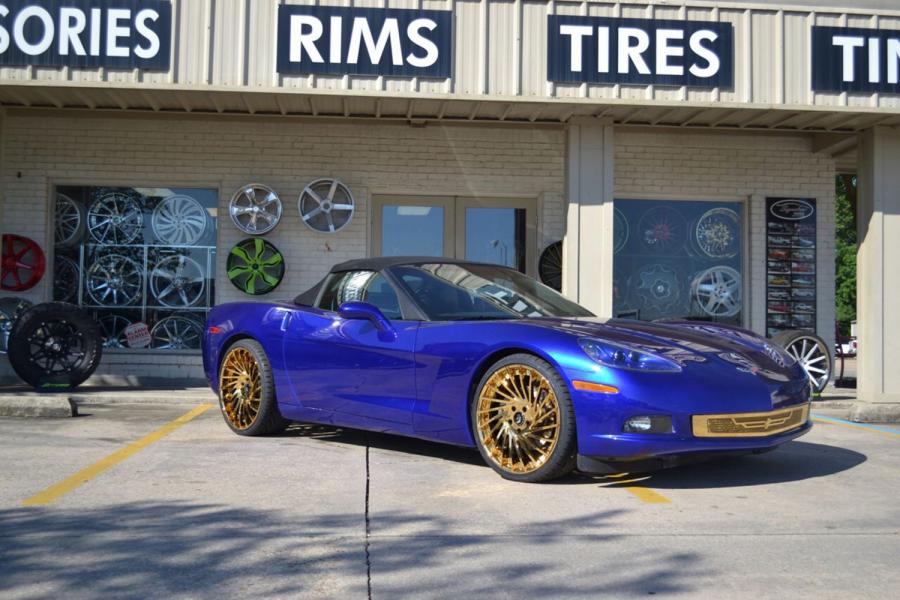 Chevrolet Corvette Convertible on Forgiato Wheels (Ventoso-ECL) '2017